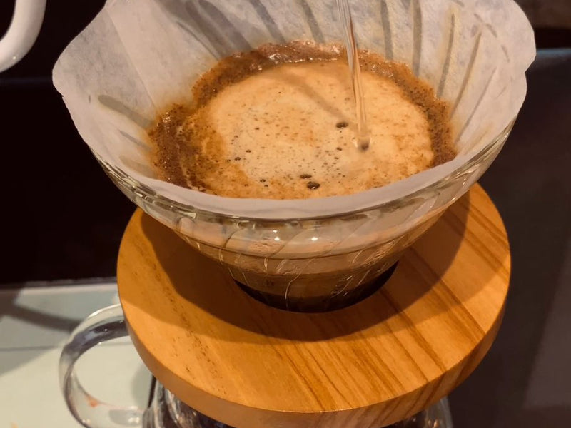 Café Vilaboa, Café Santa Rosalía - Preparación de café de especialidad, Método V60 