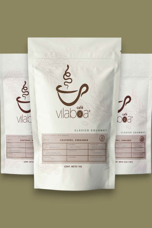 Paquete de regalo Café Vilaboa - Selección premium de café mexicano tueste artesanal